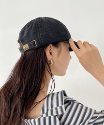 newhattan（ニューハッタン）の「【newhattan】ニューハッタン 無地 ストーン ウォッシュド ツイル ローキャップ 帽子/STONE WASHED TWILL CAP（キャップ）」