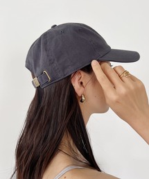 newhattan（ニューハッタン）の「【newhattan】ニューハッタン 無地 ストーン ウォッシュド ツイル ローキャップ 帽子/STONE WASHED TWILL CAP（キャップ）」