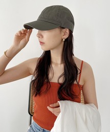 newhattan（ニューハッタン）の「【newhattan】ニューハッタン 無地 ストーン ウォッシュド ツイル ローキャップ 帽子/STONE WASHED TWILL CAP（キャップ）」