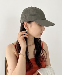 newhattan（ニューハッタン）の「【newhattan】ニューハッタン 無地 ストーン ウォッシュド ツイル ローキャップ 帽子/STONE WASHED TWILL CAP（キャップ）」