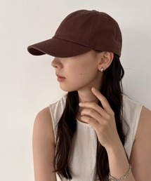 newhattan（ニューハッタン）の「【newhattan】ニューハッタン 無地 ストーン ウォッシュド ツイル ローキャップ 帽子/STONE WASHED TWILL CAP（キャップ）」