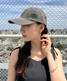 newhattan（ニューハッタン）の「【newhattan】ニューハッタン 無地 ストーン ウォッシュド ツイル ローキャップ 帽子/STONE WASHED TWILL CAP（キャップ）」