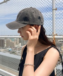 newhattan（ニューハッタン）の「【newhattan】ニューハッタン 無地 ストーン ウォッシュド ツイル ローキャップ 帽子/STONE WASHED TWILL CAP（キャップ）」