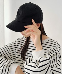 newhattan（ニューハッタン）の「【newhattan】ニューハッタン 無地 ストーン ウォッシュド ツイル ローキャップ 帽子/STONE WASHED TWILL CAP（キャップ）」