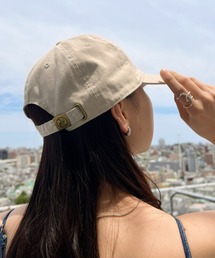 newhattan（ニューハッタン）の「【newhattan】ニューハッタン 無地 ストーン ウォッシュド ツイル ローキャップ 帽子/STONE WASHED TWILL CAP（キャップ）」