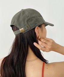 newhattan（ニューハッタン）の「【newhattan】ニューハッタン 無地 ストーン ウォッシュド ツイル ローキャップ 帽子/STONE WASHED TWILL CAP（キャップ）」