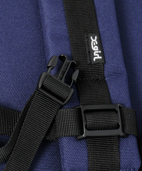 X-girl(エックスガール)の「SK8 BACKPACK 2014(バックパック/リュック・レディース・ブラック/パープル/オレンジ/ネイビー・ONE SIZE)」の11枚目の写真