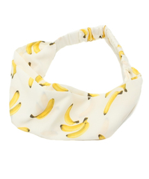one after another NICE CLAUP | 【ナイスクラップ】バナナ柄ヘアバン(ヘアバンド)