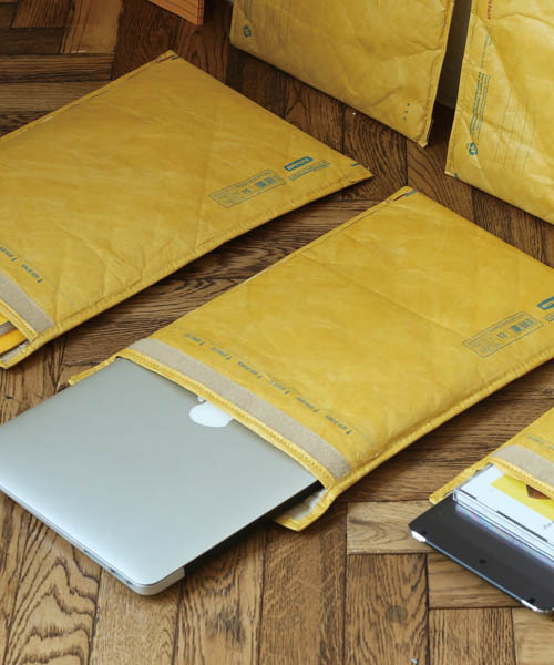 DULTON(ダルトン)の「PADDED ENVELOPE BAG FOR "13 INCH LAPTOP"/PCケース 13インチ(PC・タブレットケース・メンズ・その他/グレー/ホワイト・FREE)」の21枚目の写真