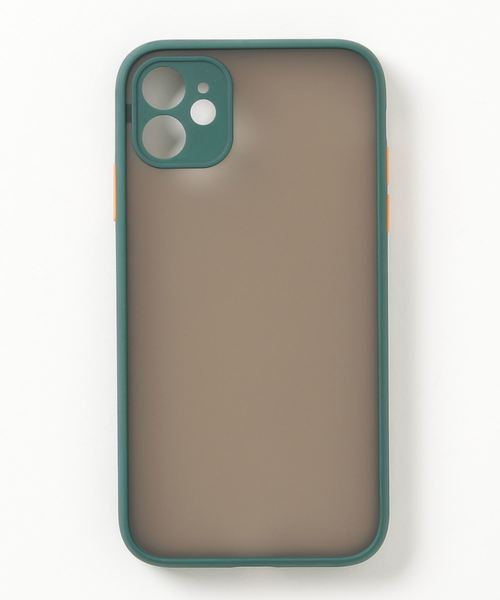 c.u.l（シーユーエル）の「【c.u.l】バンパー風 フレーム マット クリア iPhoneカバー アイフォンケース ipc484（スマホケース/カバー・レディース・ブラック/グリーン/ライトグリーン/レッド/ブルー・K/F/A/E/J/D/B/I）」の14枚目の写真