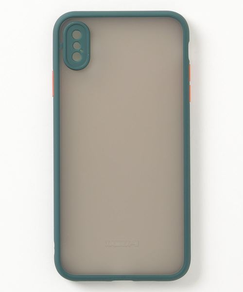 c.u.l（シーユーエル）の「【c.u.l】バンパー風 フレーム マット クリア iPhoneカバー アイフォンケース ipc484（スマホケース/カバー・レディース・ブラック/グリーン/ライトグリーン/レッド/ブルー・K/F/A/E/J/D/B/I）」の16枚目の写真