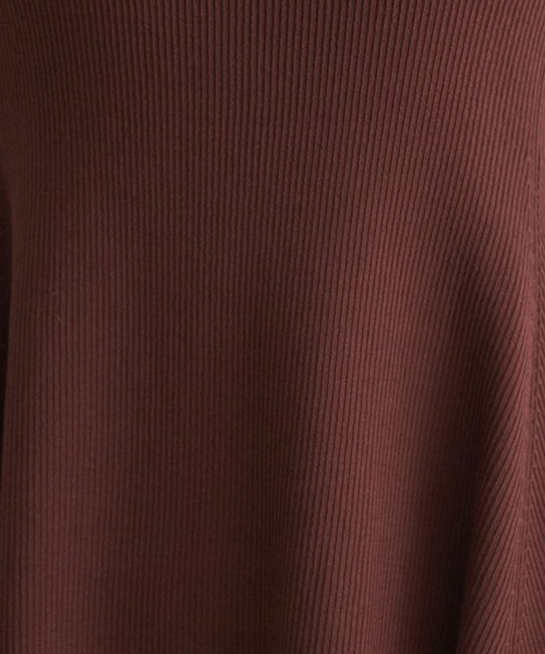 ROPE' PICNIC（ロペピクニック）の「【新色追加】ノースリーブペプラムトップス（ニット/セーター・レディース・ブラウン/ベージュ系その他2/カーキ/ブルー系その他4/ブラック・38）」の19枚目の写真