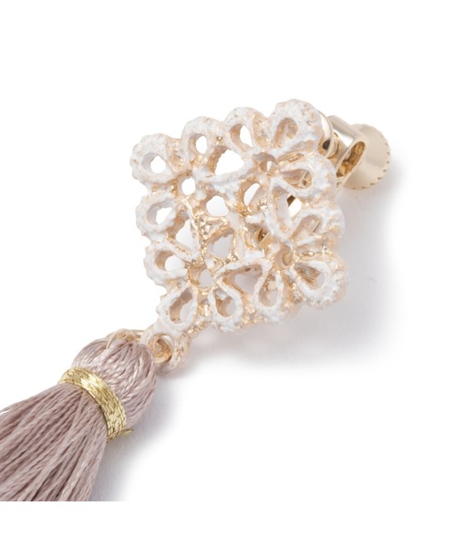 Francfranc(フランフラン)の「ミア イヤリング タッセルA(イヤリング・レディース・マルチ・FREE)」の4枚目の写真