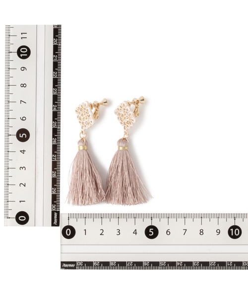 Francfranc(フランフラン)の「ミア イヤリング タッセルA(イヤリング・レディース・マルチ・FREE)」の5枚目の写真