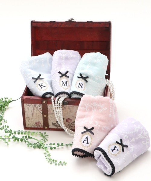 Axes インテリア タオルfemme アクシーズファム のファッション アルファベットフェイスタオル タオル Axes