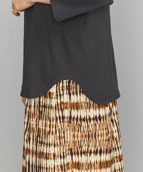 bibmilk（ビブミルク）の「＜bibmilk＞ベースボールTシャツо（Tシャツ/カットソー・レディース・ブラック/オフホワイト・MEDIUM）」の11枚目の写真