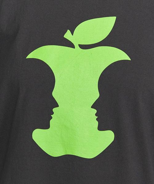 bibmilk（ビブミルク）の「＜bibmilk＞ベースボールTシャツо（Tシャツ/カットソー・レディース・ブラック/オフホワイト・MEDIUM）」の10枚目の写真