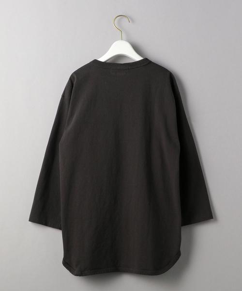 bibmilk（ビブミルク）の「＜bibmilk＞ベースボールTシャツо（Tシャツ/カットソー・レディース・ブラック/オフホワイト・MEDIUM）」の3枚目の写真