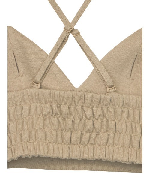 キャミソール AMERI UTILITY BUSTIER TOP Ameri（アメリ）の「UTILITY BUSTIER TOPS（キャミソール）」 - WEAR