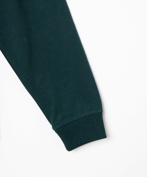 Dickies（ディッキーズ）の「∴WEGO/Dickies 別注ロゴプリントロンT（Tシャツ/カットソー・メンズ・ダークグリーン/ブラック/ホワイト・MEDIUM/LARGE）」の8枚目の写真