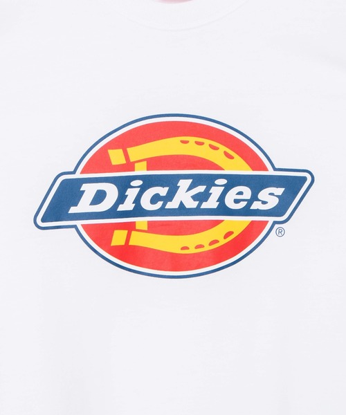 Dickies（ディッキーズ）の「∴WEGO/Dickies 別注ロゴプリントロンT（Tシャツ/カットソー・メンズ・ダークグリーン/ブラック/ホワイト・MEDIUM/LARGE）」の15枚目の写真