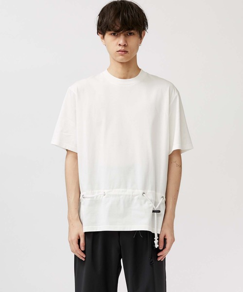 ETHOSENS 新品未使用タグ付 スーピマコットンアシンメトリーTシャツ 2 ETHOSENS 新品未使用タグ付 スーピマコットンアシンメトリーT