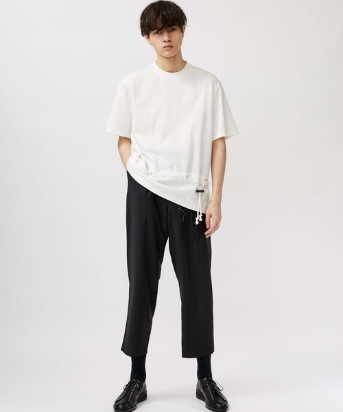 ETHOSENS 新品未使用タグ付 スーピマコットンアシンメトリーTシャツ 2 楽天市場】裾変形デザイン アシンメトリー Tシャツ レディース