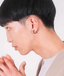 LION HEART（ライオンハート）の「LH T.H.R POLYGON クロッシングピアス クラン シルバー925（ピアス（片耳用））」