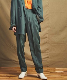 MAISON SPECIAL | 《ユニセックスアイテム》マルチファブリックウールワイドテーパードパンツ 【MAISON SPECIAL/メゾンスペシャル】■セットアップ対応■(スラックス)