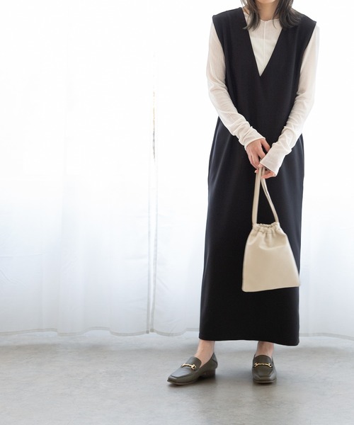 menue（メヌエ）の「スクエアトゥビットローファー（ローファー・レディース・ブラック/ブラウン系その他/アイボリー/ダークブラウン/ダークグリーン/グレイッシュベージュ/オフホワイト/キャメル・XS/M/LL/3L/S/L/SS）」の11枚目の写真