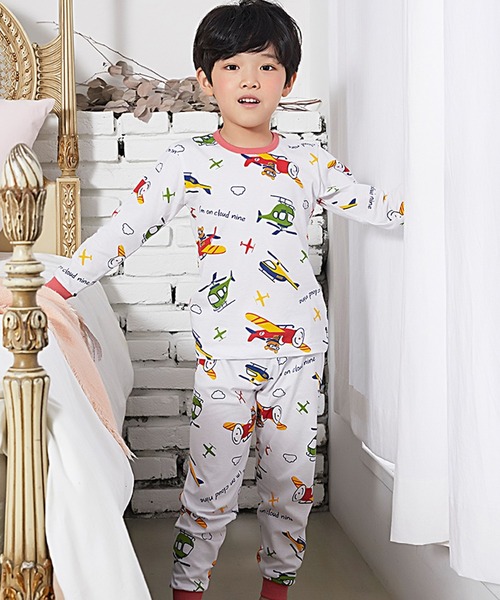 キャラクター柄ふんわりコットン長袖ルームウェアパジャマ 上下2点セット ルームウェア パジャマ Teddyshop テディショップ のファッション通販 Zozotown