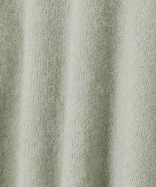 ADAM ET ROPE'（アダムエロペ）の「FOXウールVネックプルオーバー（ニット/セーター・レディース・ライトグリーン/ホワイト系その他5/ブラウン系その他2/ピンク系その他2/ネイビー・FREE）」の17枚目の写真