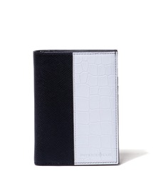 PATRICK COX（パトリック・コックス）の「PATRICK COX（パトリック・コックス）エンボスレザーコンビネーション小銭入れ付き折り財布（中）（財布）」