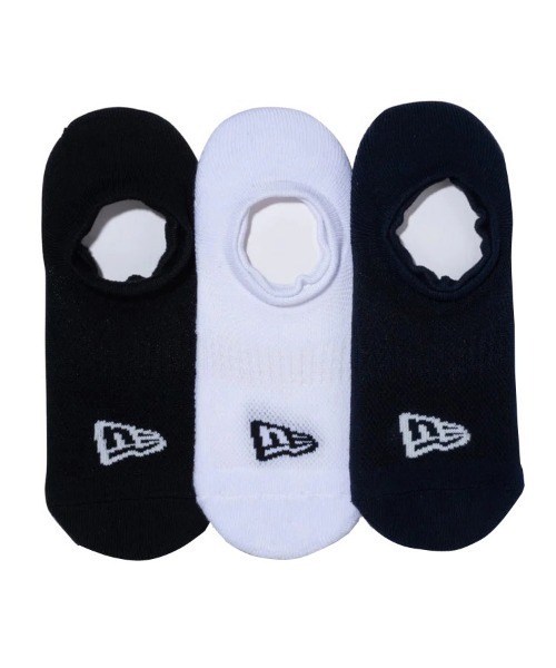 セール New Era ロゴソックス ベリーショート 3ペア Bsc ソックス 靴下 New Era ニューエラ のファッション通販 Zozotown