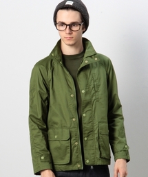 coen | ツイルスタンドジップアーミージャケット(ミリタリージャケット)