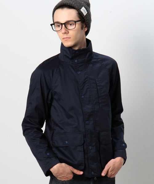 coen（コーエン）の「ツイルスタンドジップアーミージャケット（ミリタリージャケット・メンズ・ネイビー/オリーブ/ダークグレー・LARGE/X-LARGE/MEDIUM/SMALL）」の3枚目の写真