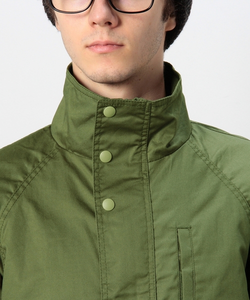 coen（コーエン）の「ツイルスタンドジップアーミージャケット（ミリタリージャケット・メンズ・ネイビー/オリーブ/ダークグレー・LARGE/X-LARGE/MEDIUM/SMALL）」の8枚目の写真