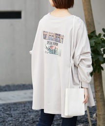 CIAOPANIC TYPY | 【21SS】バックフォトスーパーBIGチュニックTee(Tシャツ/カットソー)