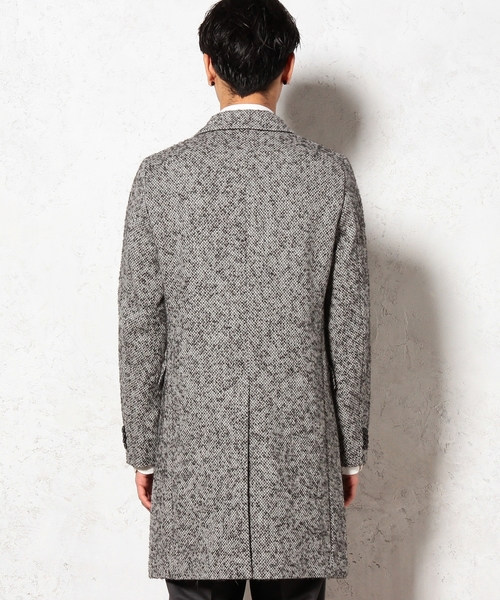 green label relaxing(グリーンレーベルリラクシング)の「□WOOL/ALPCA RING チェスターコート ◆(チェスターコート・メンズ・ダークグレー/ネイビー・X-LARGE/SMALL/MEDIUM/LARGE)」の3枚目の写真