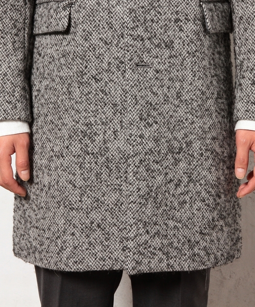 green label relaxing(グリーンレーベルリラクシング)の「□WOOL/ALPCA RING チェスターコート ◆(チェスターコート・メンズ・ダークグレー/ネイビー・X-LARGE/SMALL/MEDIUM/LARGE)」の9枚目の写真