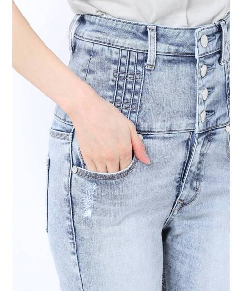 EMODA（エモダ）の「USEDヘムカットハイウエストパギンス