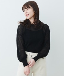 ＩＥＤＩＴ　ドロップショルダーのシアーニットセット