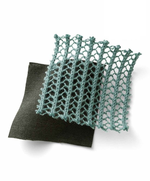 IEDIT（イディット）の「ＩＥＤＩＴ　ドロップショルダーのシアーニットセット（ニット/セーター・レディース・ブラウン系その他/ブラック/グリーン系その他/アイボリー・MEDIUM/XX-LARGE/LARGE/X-LARGE/XXX-LARGE/SMALL）」の10枚目の写真