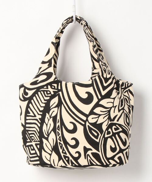 Kahiko（カヒコ）の「【Kahiko】ポリネシアントライバル柄ミニトートバッグ（トートバッグ・レディース・ベージュ/ネイビー/ブラウン/グリーン・FREE）」の9枚目の写真