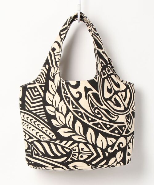 Kahiko（カヒコ）の「【Kahiko】ポリネシアントライバル柄ミニトートバッグ（トートバッグ・レディース・ベージュ/ネイビー/ブラウン/グリーン・FREE）」の10枚目の写真