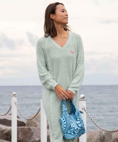 Kahiko（カヒコ）の「【Kahiko】ポリネシアントライバル柄ミニトートバッグ（トートバッグ・レディース・ベージュ/ネイビー/ブラウン/グリーン・FREE）」の13枚目の写真