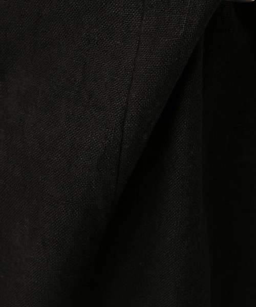 完売人気品です！カレンソロジー リネンオールインワン　ブラック Curensology（カレンソロジー）の「Curensology(カレンソロジー