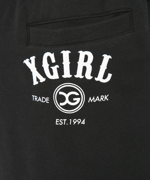 X-girl（エックスガール）の「【ViVi3月号掲載】VARIOUS SWEAT SKIRT（スカート・レディース・ネイビー/ブラック/アッシュ/ブルー・2/1）」の9枚目の写真