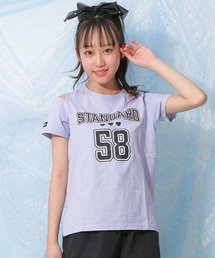 RiCO SUCRE（リコシュクレ）の「肩あきTシャツ（Tシャツ/カットソー）」