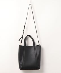 合皮トートバッグ・ミニショルダーバッグセット